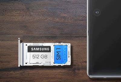 Expand your Galaxy phone storage using a microSD card.